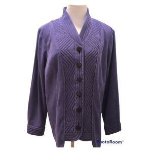🛍️# 357 NWT Bob Mackie Plus Size Suede Jacket